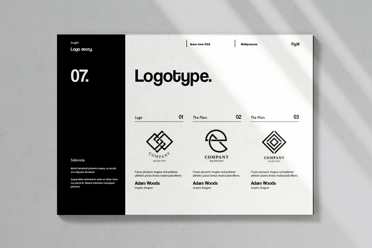 BOLD | Brand Guidelines, a Brochure Template by Analogi Studio (Photo 14 of 21)