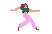 People flying in free poses set, a Person Illustration by Good Studio (Thumbnail 2 of 8)