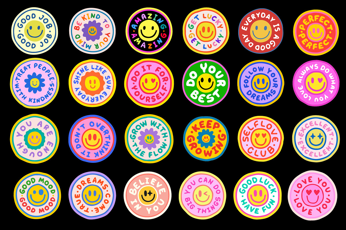 HAND DRAWN STICKERS VOL.2, an Object Graphic by craftlove (Photo 7 of 10)