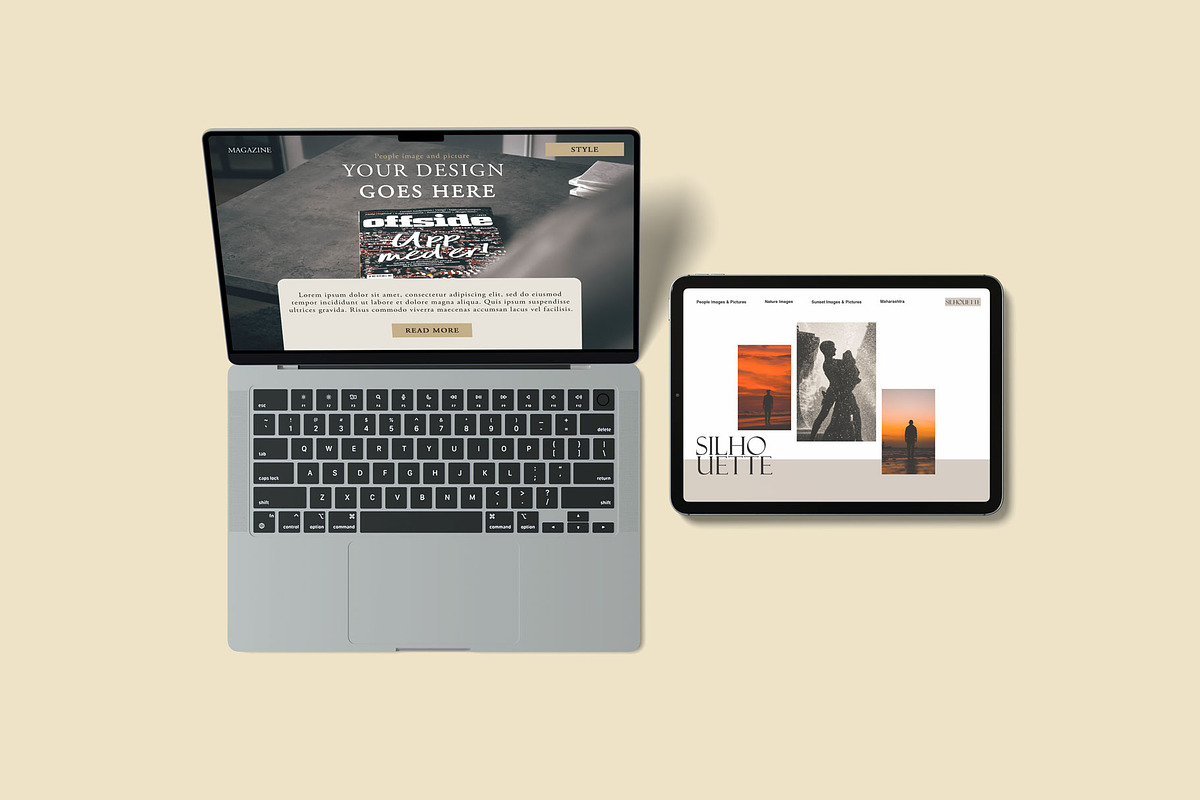 Multi Device Mock-up Scene Creator, a Mac Mockup by Jestdio (Photo 5 of 9)