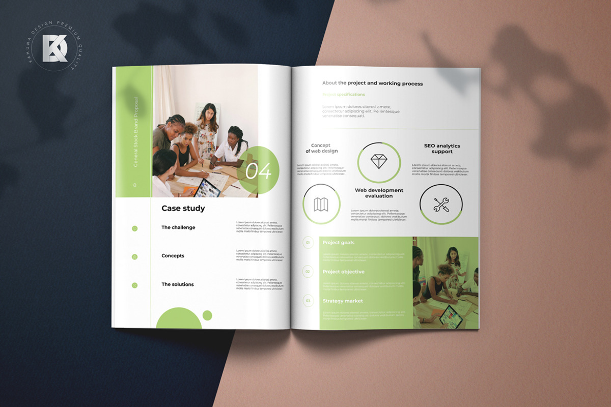 Green Project Proposal, a Brochure Template by Kahuna Design (Photo 5 of 11)