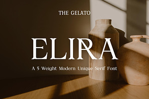 ELIRA | Modern Elegant Serif
