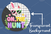 On The Hunt Png, Easter Png, an Illustration by Canvas Craft (Thumbnail 2 of 6)