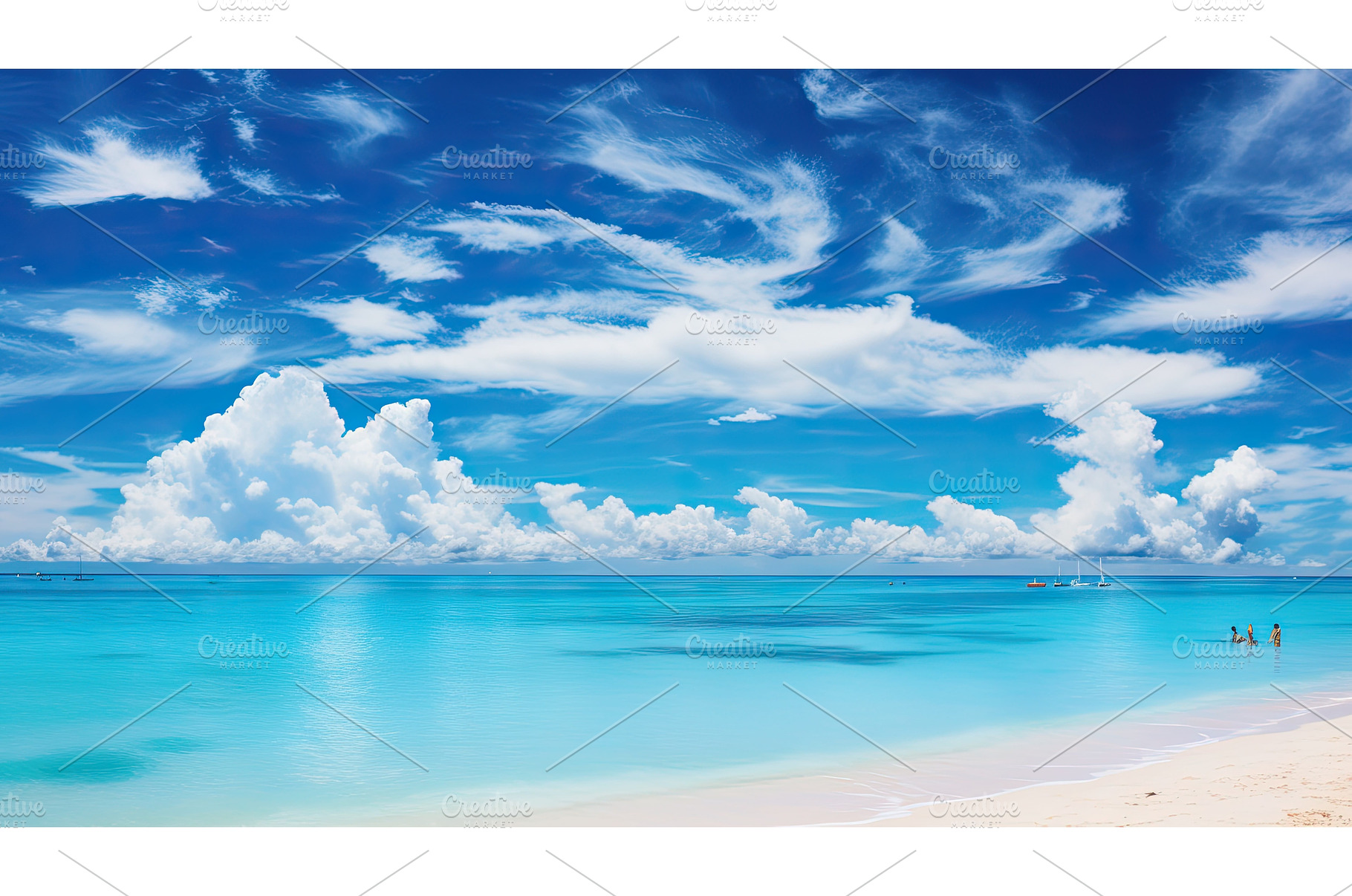 beach navy holiday ai generated, a Holiday Photo by pikepicture