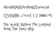 Drops | A handwritten, funky font, a Sans Serif Font by Sunkissed Minimalist (Thumbnail 3 of 3)