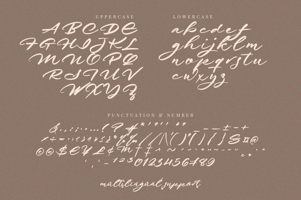 Just Quoting | A Script Font, a Script Font by Colllab Studio (Photo 23 of 24)