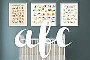 English alphabet vector bundles, an Animal Illustration by Rimma (Thumbnail 1 of 8)