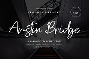 Austin Bridge - Modern Script fonts, a Script Font by Nahar_std (Thumbnail 1 of 7)