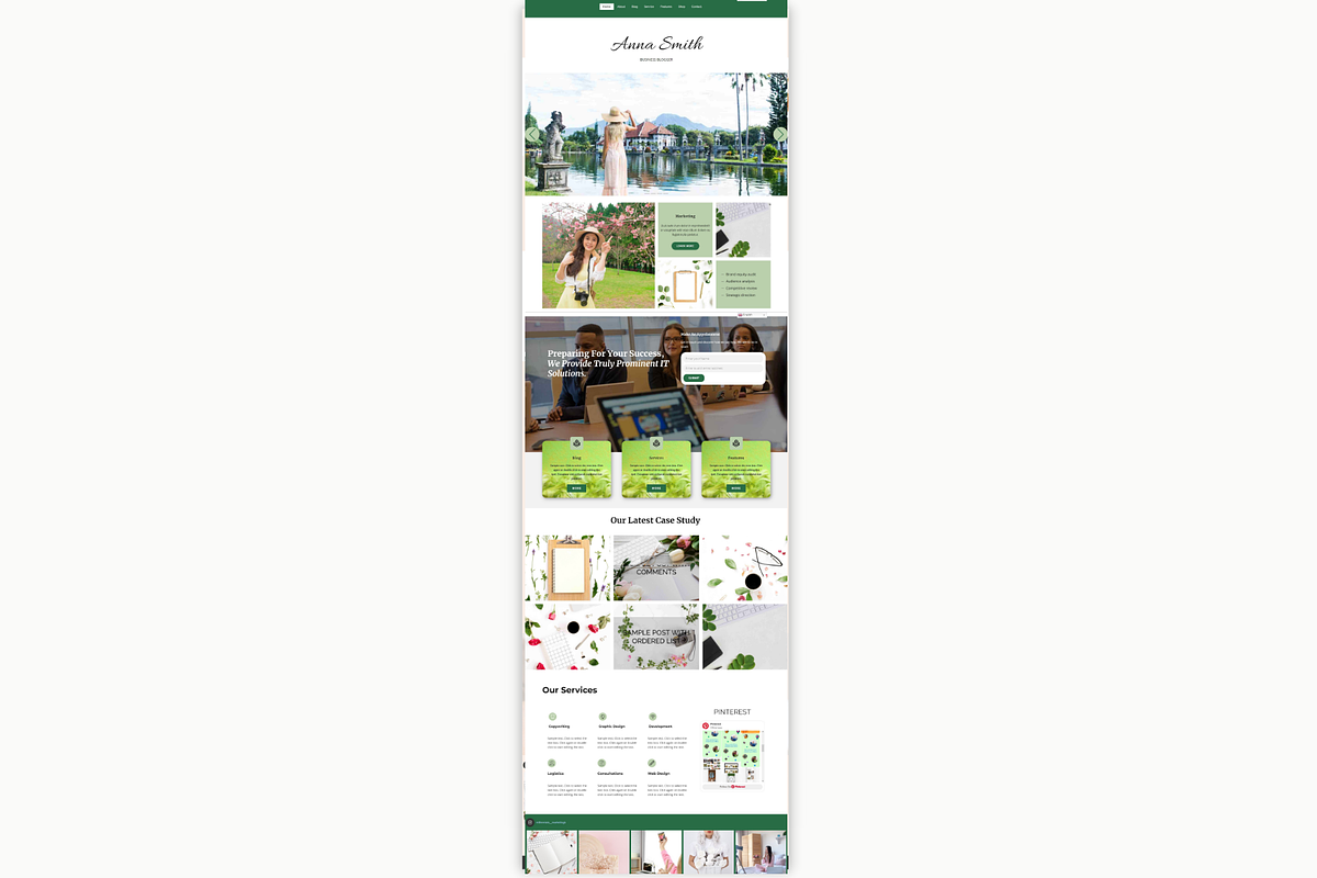 Theme for wordpress, a WordPress Template by Millennials Marketing (Photo 4 of 6)