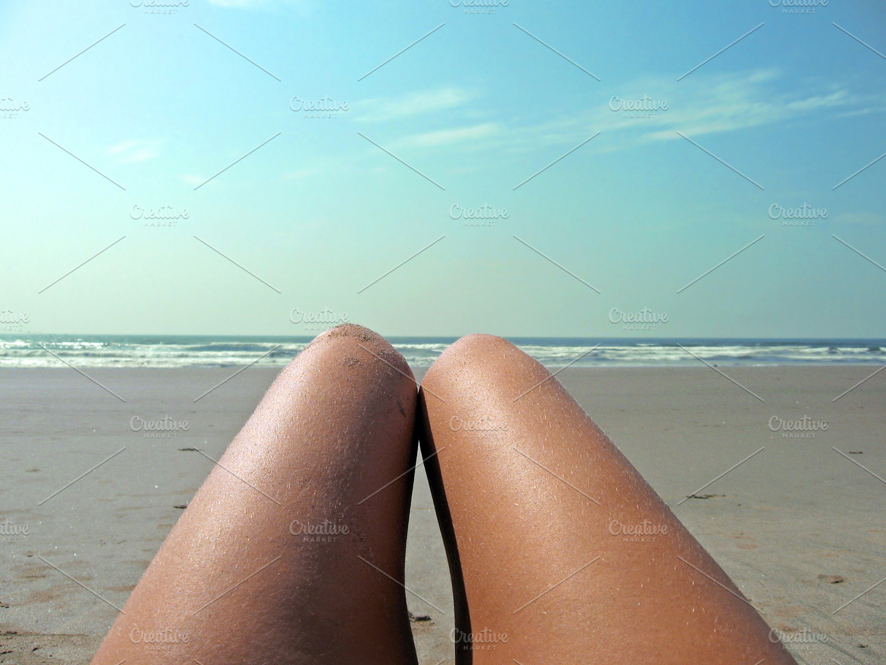 Legs of young woman, a Photo by saiko3p