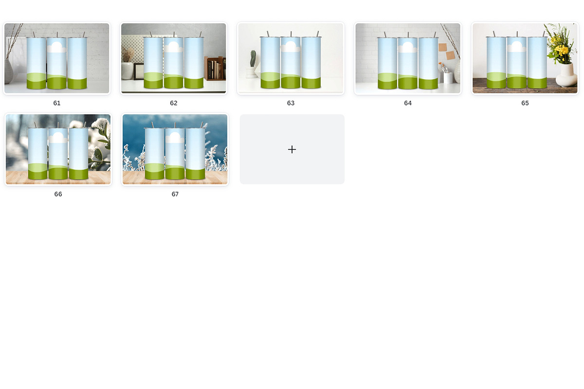 65 x Skinny Tumbler Mockup Bundle, a Cups & Container Mockup by NoemieDesigns (Photo 5 of 7)