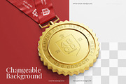 Round Medal Mockup Set - 10 PSD, a Mockup by Remnand Studio (Thumbnail 6 of 12)