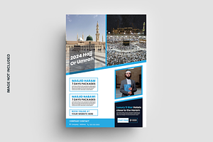 2024 Hajj or umrah flyer design, a Flyer Template by graphics city