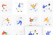 198 Agile Animated Illustrations, an Education Illustration by Vectors Market (Thumbnail 8 of 11)