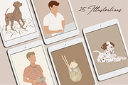 Digital Nomad Boys Illustration Set, a Work Illustration by Irena Art (Thumbnail 3 of 13)