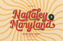 Naftaley Maryland Retro Bold Script