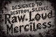 AGERDON - Brutal Grunge Core, a Handwritten Font by HypeWorksCo (Thumbnail 3 of 10)