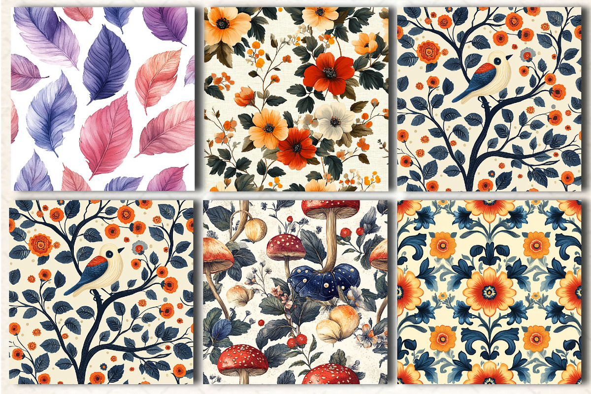 Seamless patterns. Small set, a Pattern Graphic by DreamCafeArt (Photo 2 of 5)