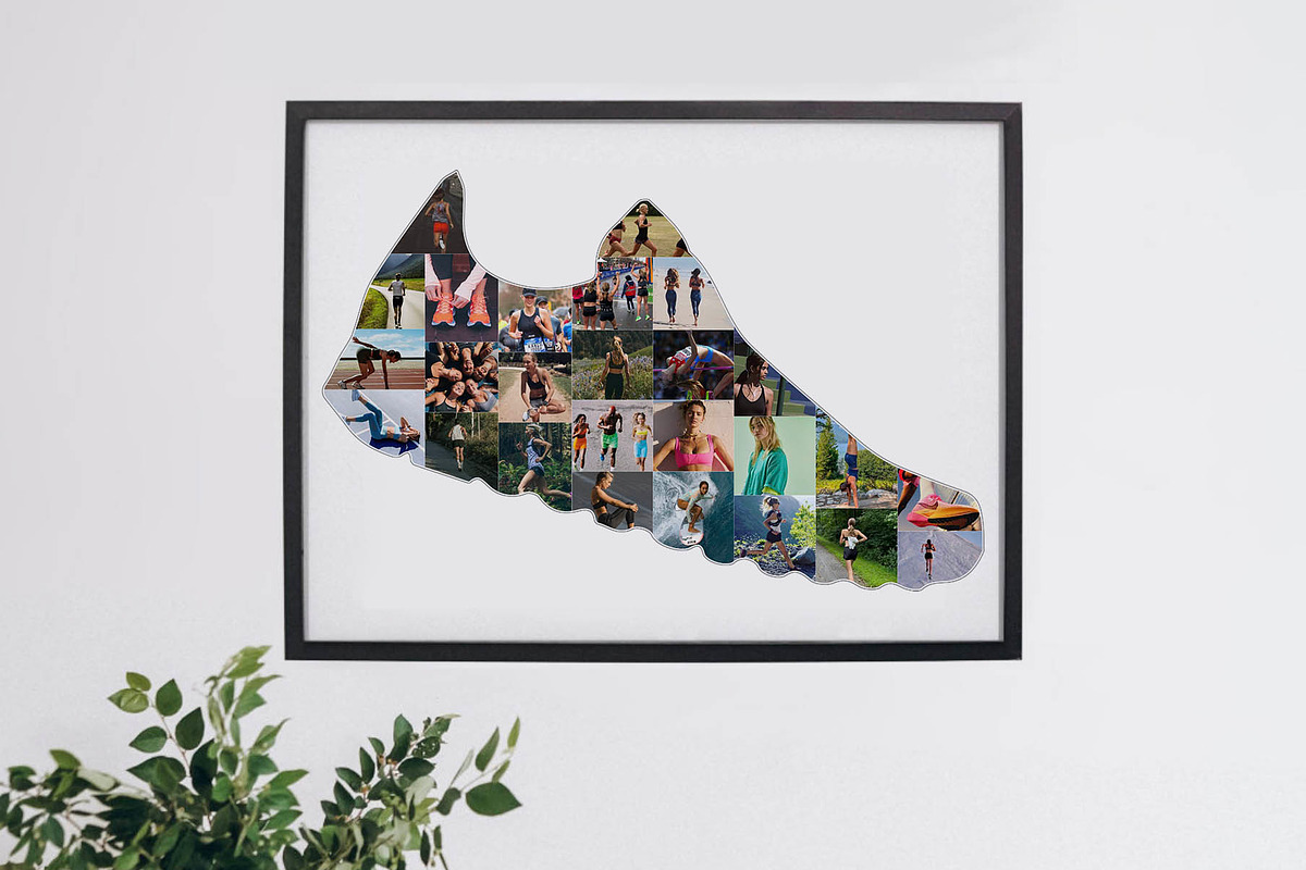 Running Shoes Collage Template, a Poster Template by AIW SOLUTIONS (Photo 8 of 8)