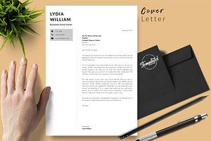 Teacher Resume Template / CV - Lydia