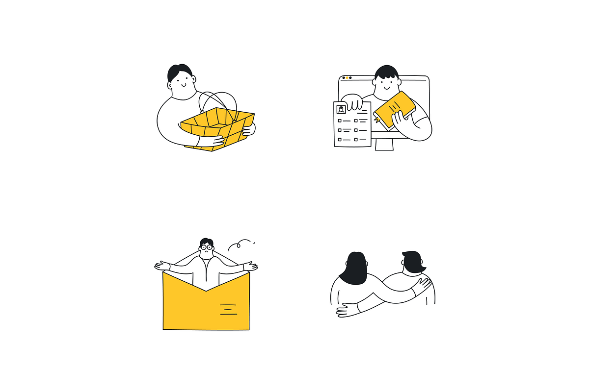 Sam's 43 Startup Illustrations, a Work Illustration by BadBrother (Photo 11 of 15)