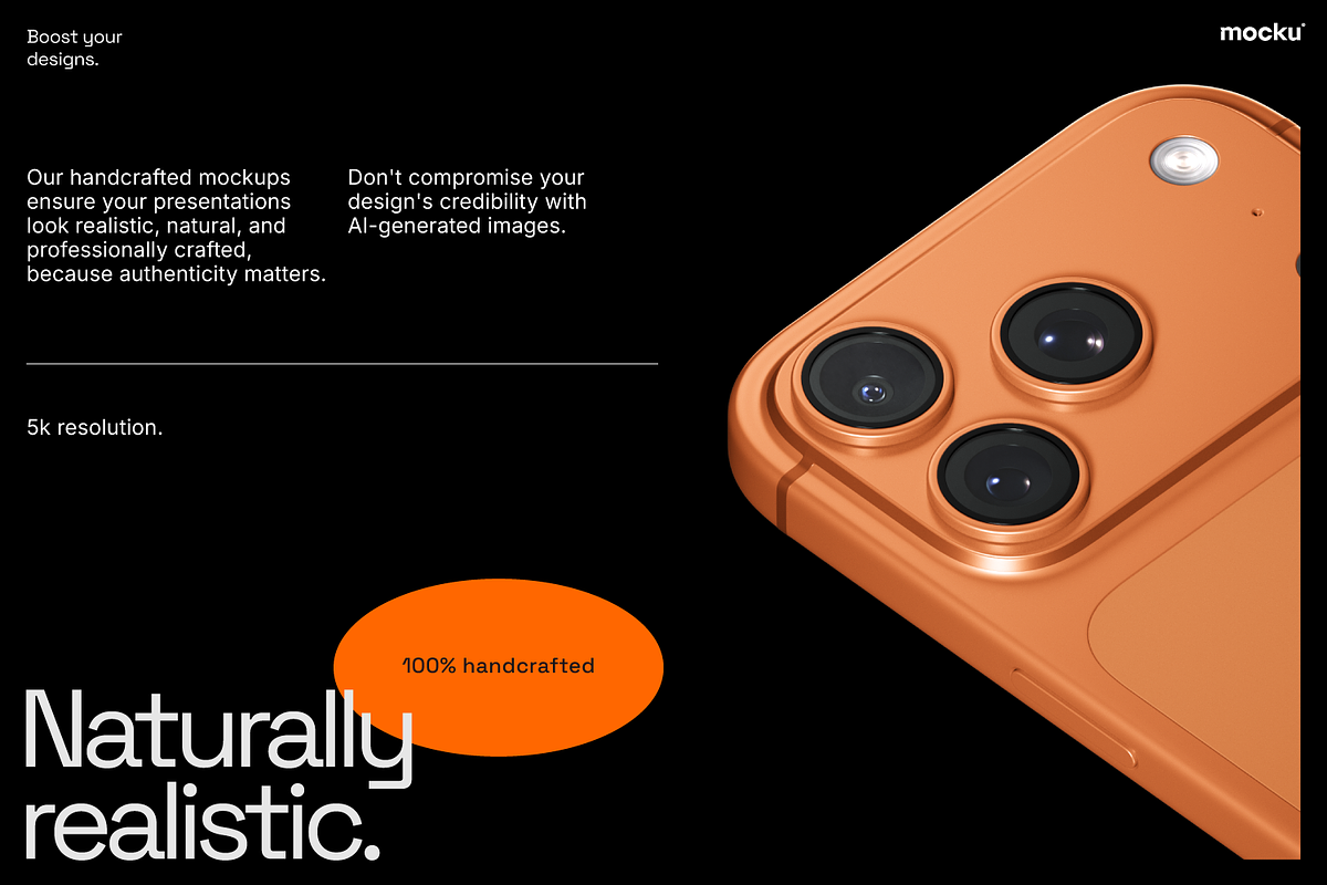 Iphone 17 Pro Mockup Set, an iPhone Mockup by Mocku (Photo 14 of 14)