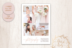 PSD Photo Price Card Template 15