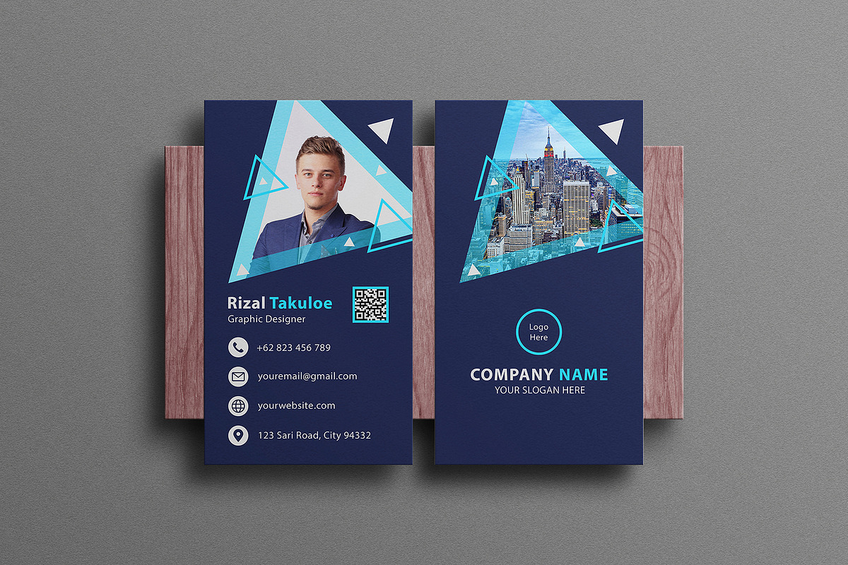 Business Card Template, a Business Card Template by takuloerizal (Photo 1 of 3)