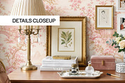 Elegant Wallpaper Mockup PSD, a Household Mockup by 1001 mockups (Thumbnail 4 of 10)