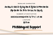 Vallisa, a Script Font by Letterara (Thumbnail 6 of 7)