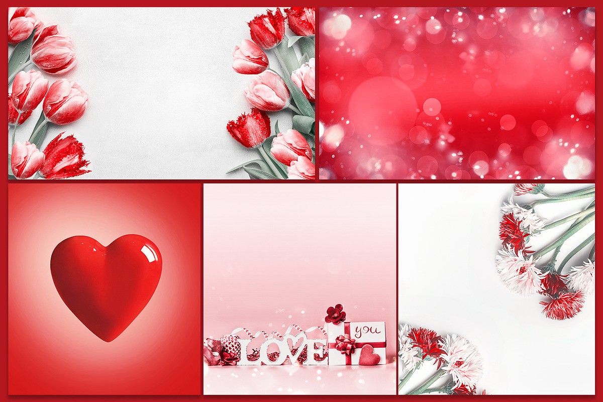Red passion BUNDLE 32 photos, a Background Photo by VICUSCHKA (Photo 4 of 5)