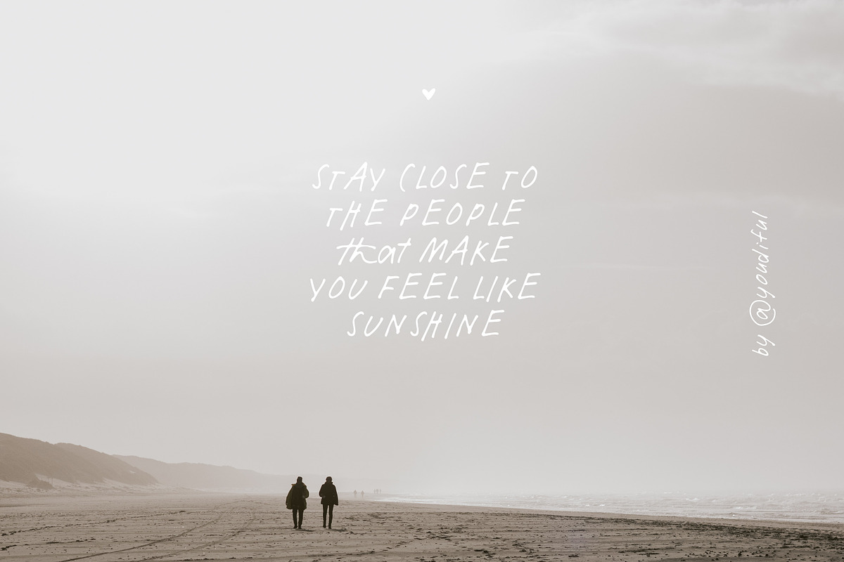 Green snowball Ballpoint Pen Font, a Handwritten Font by youdiful creation (Photo 3 of 5)