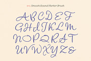 Inky Lettering Procreate Brush Set, a Brush Add-On by Molly Suber Thorpe (Thumbnail 11 of 14)