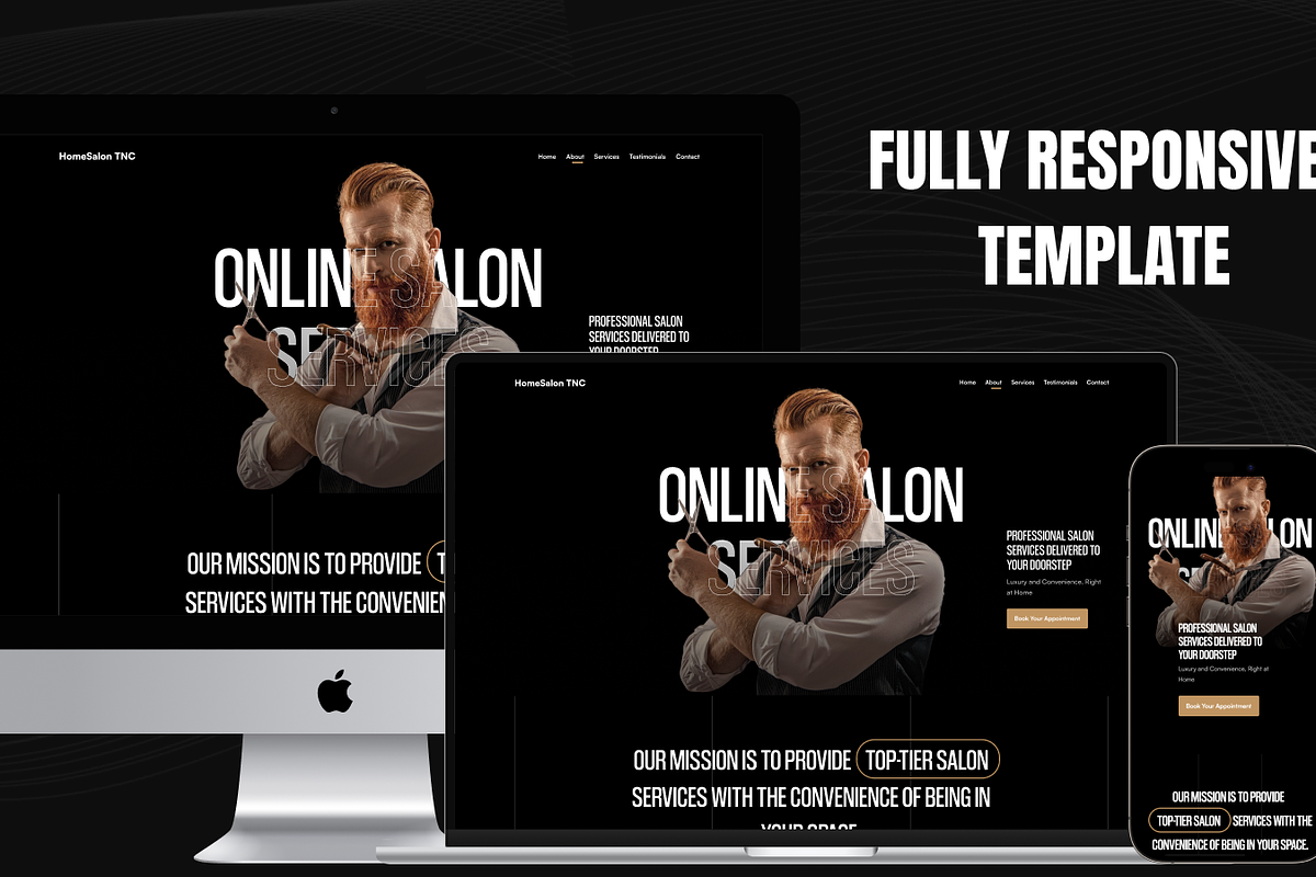 HomeSalon TNC - Salon HTML Template, a HTML Template by TNCFlow (Photo 2 of 5)