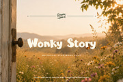 Wonky Story Font, a Handwritten Font by Graphic Spirit (Thumbnail 1 of 8)
