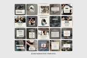Pilates Yoga Instagram Templates, a Social Media Template by MiavoDesign (Thumbnail 5 of 6)