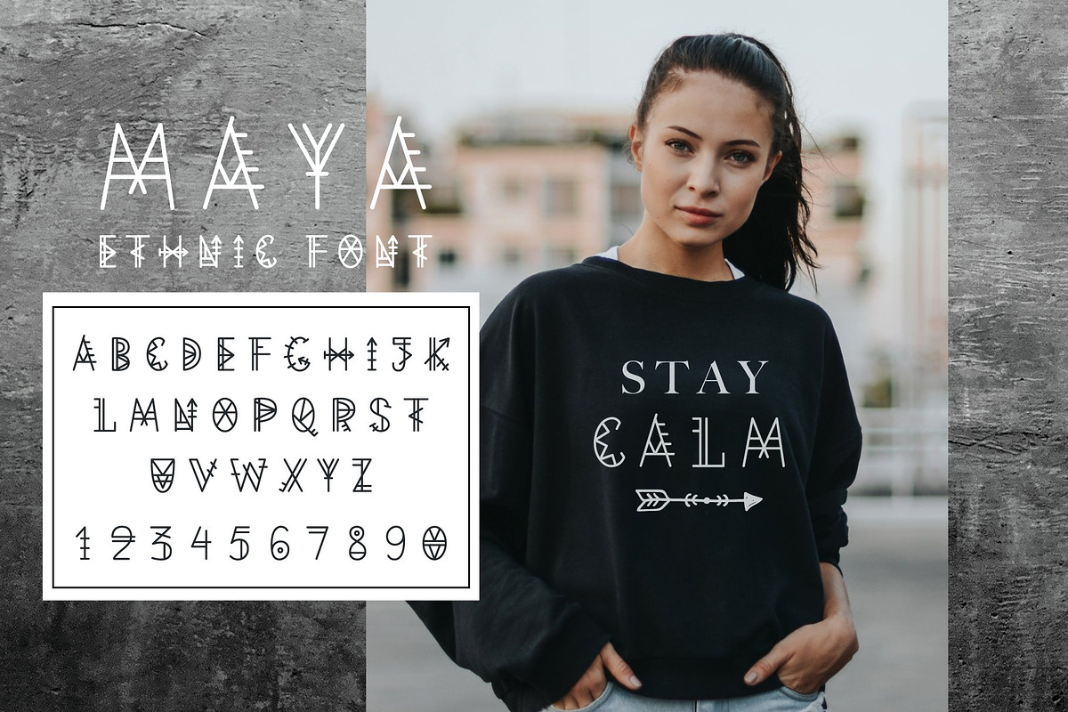 DECORATIVE FONT BUNDLE : 4 in 1, a Script Font by Katrinelly (Photo 6 of 17)