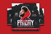 Trap party flyer takeover!, a Flyer Template by CocoDesign (Thumbnail 1 of 2)