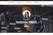 ET Industrial - Factory WP Theme, a WordPress Template by LTheme (Thumbnail 1 of 2)