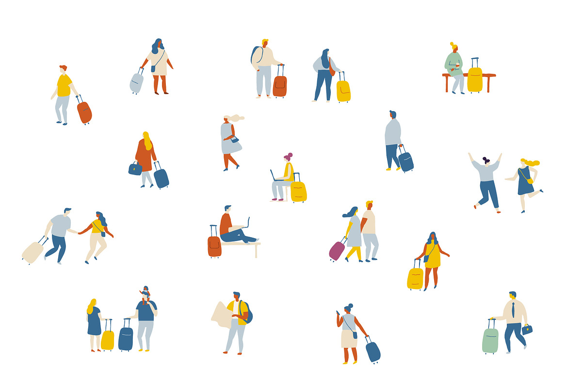 400+ Set of flat vector people, a Person Illustration by Vector_Art (Photo 6 of 24)