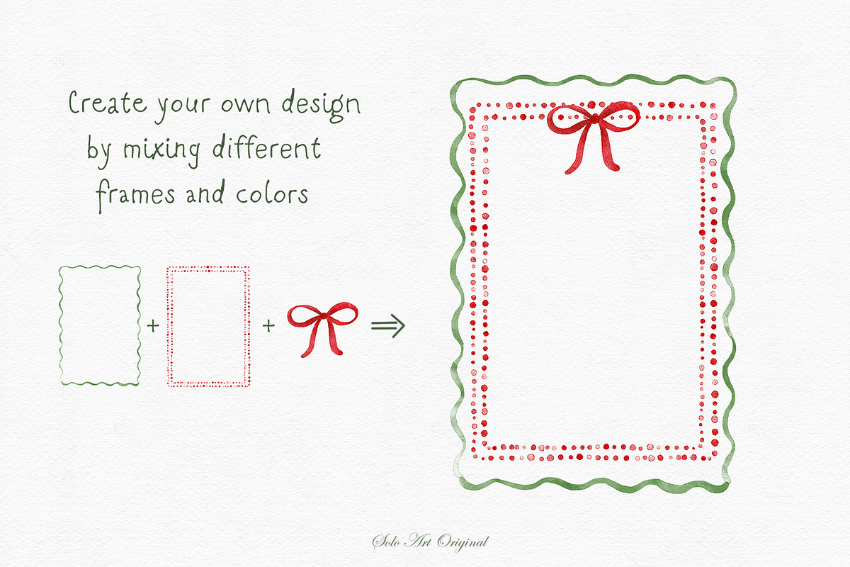Hand-Drawn Whimsical Frames, an Object Graphic by Solo Art Original (Photo 6 of 8)