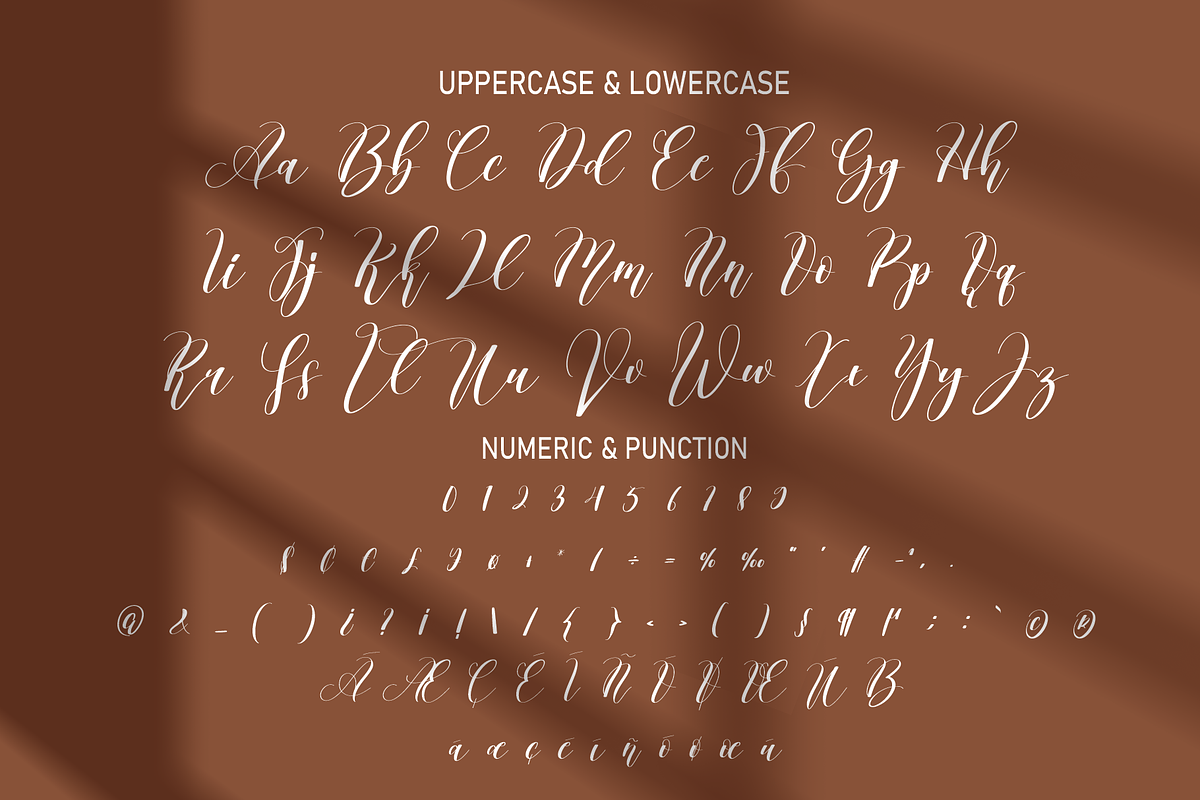Angellina | Script font, a Script Font by Scratchones (Photo 6 of 8)