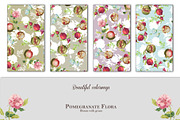 Pomegranate Flora Prints & Patterns, a Pattern Graphic by GND ART STUDIO (Thumbnail 2 of 8)