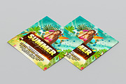 Summer Party Flyer, a Flyer Template by FlyeredTemplate (Thumbnail 2 of 3)
