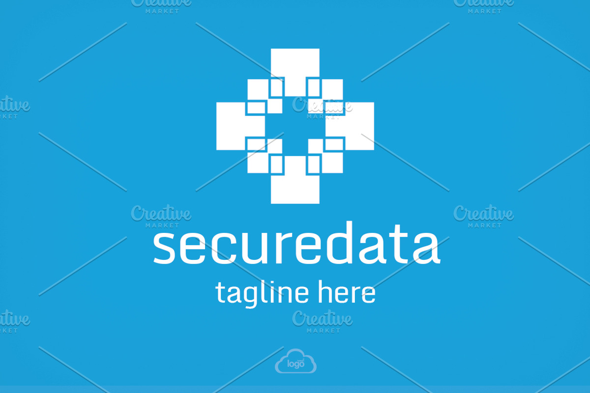 Secure Data Logo Template, a Branding & Logo Template by Logo Heaven (Photo 5 of 5)