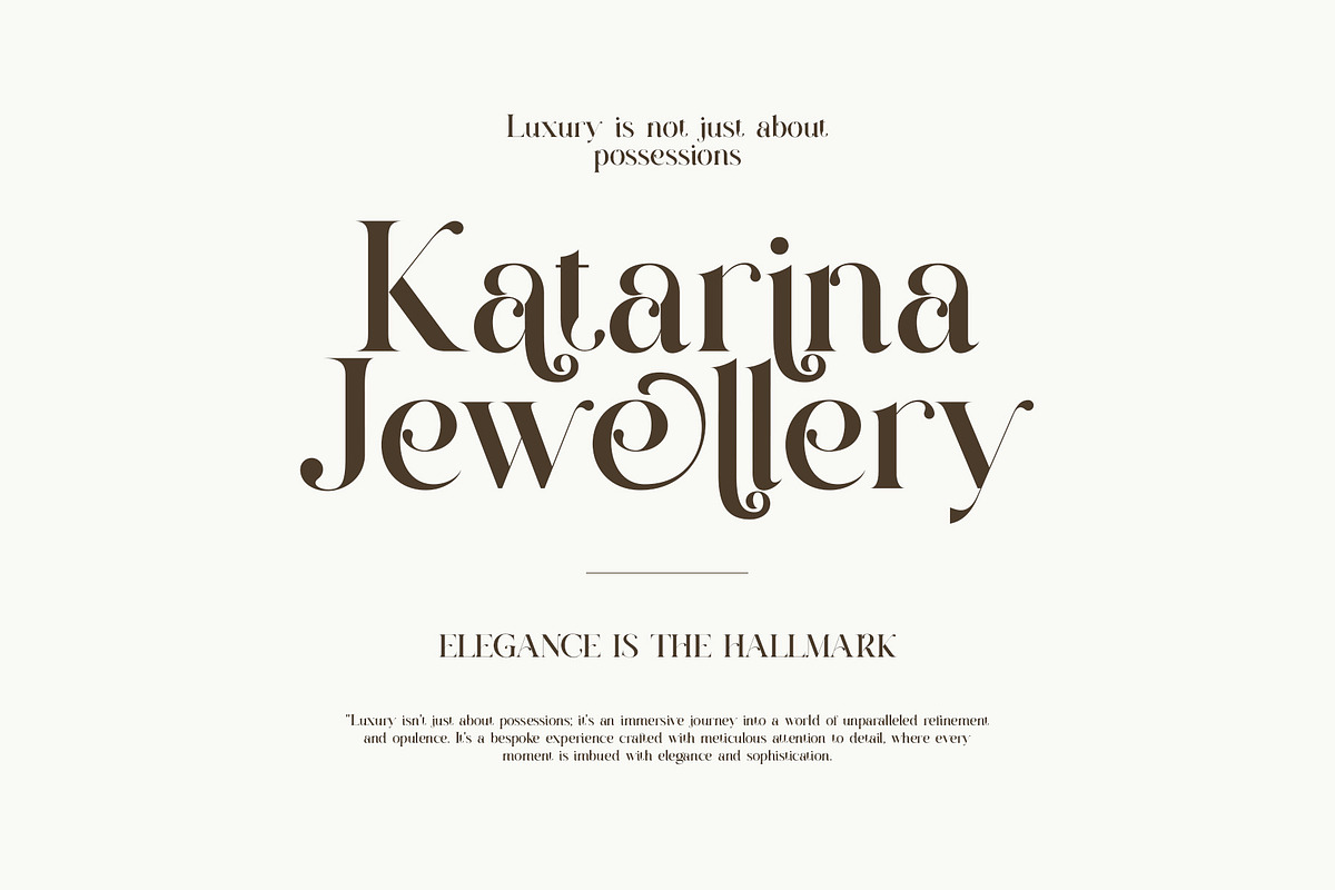 Ragike Elegant Stylish Serif Font, a Serif Font by Graphicxell (Photo 2 of 8)