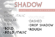 SHADOW Sans Serif Font Family, a Sans Serif Font by Anna Zakharchenko (Thumbnail 15 of 19)