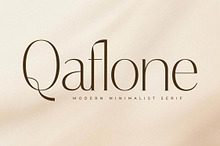 Qaflone Modern Minimalist Serif