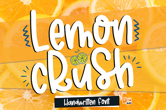 Lemon Crush - Handwritten Font preview 8