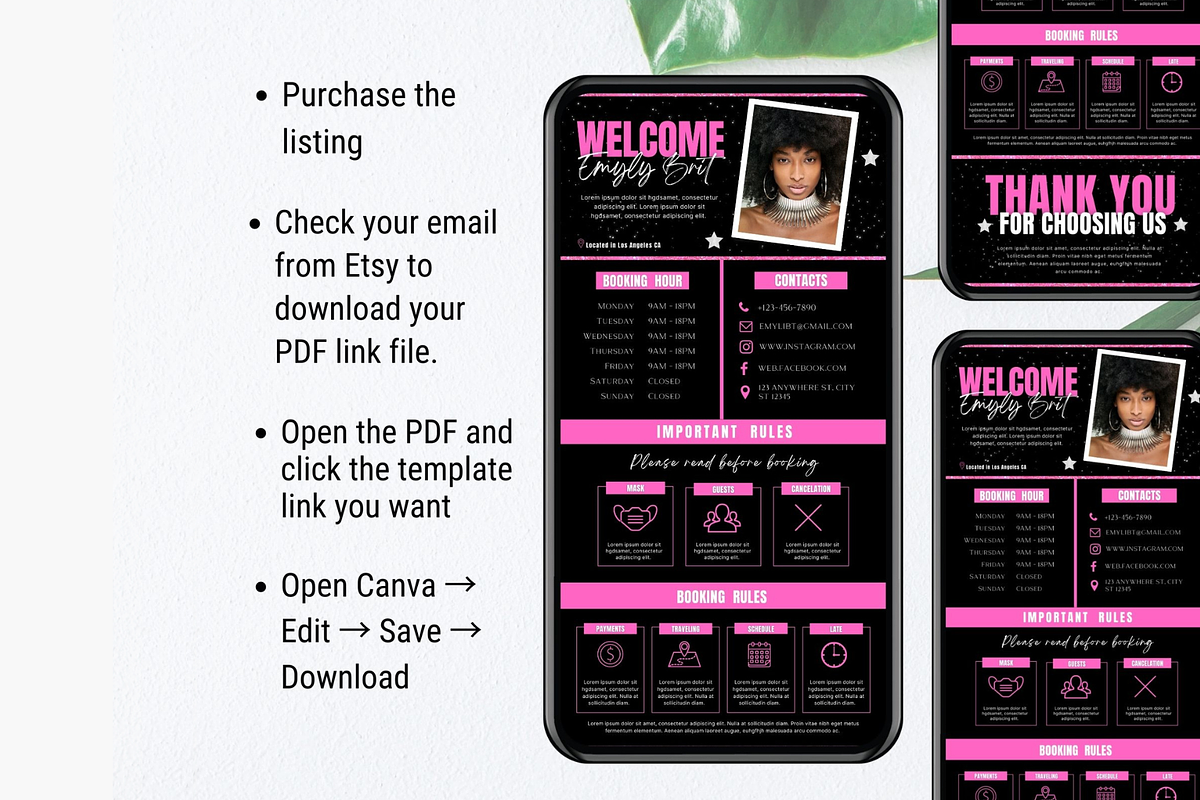 Acuity Scheduling Template, a Templates & Theme by TimCanvaTemplate (Photo 4 of 5)